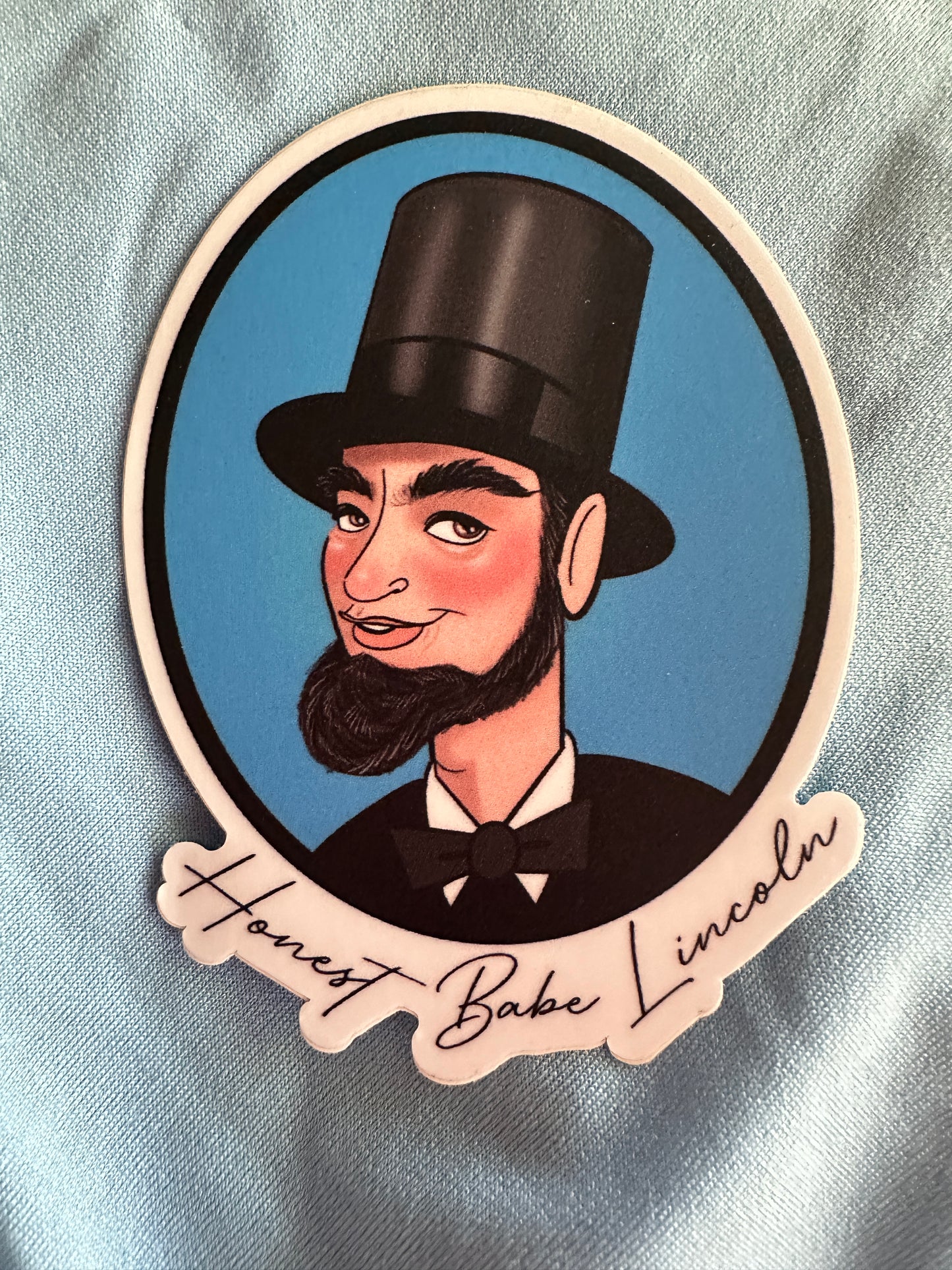 Honest Babe Lincoln Sticker Matte