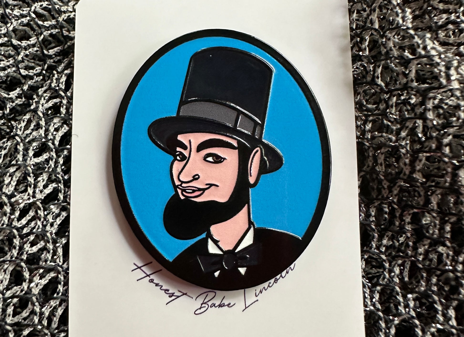 Pin of Honest Babe Lincoln